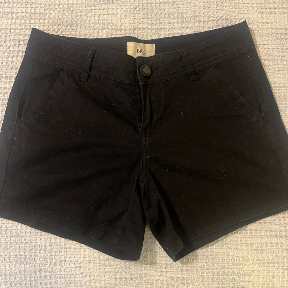 BKE Black Women's Casual Shorts
